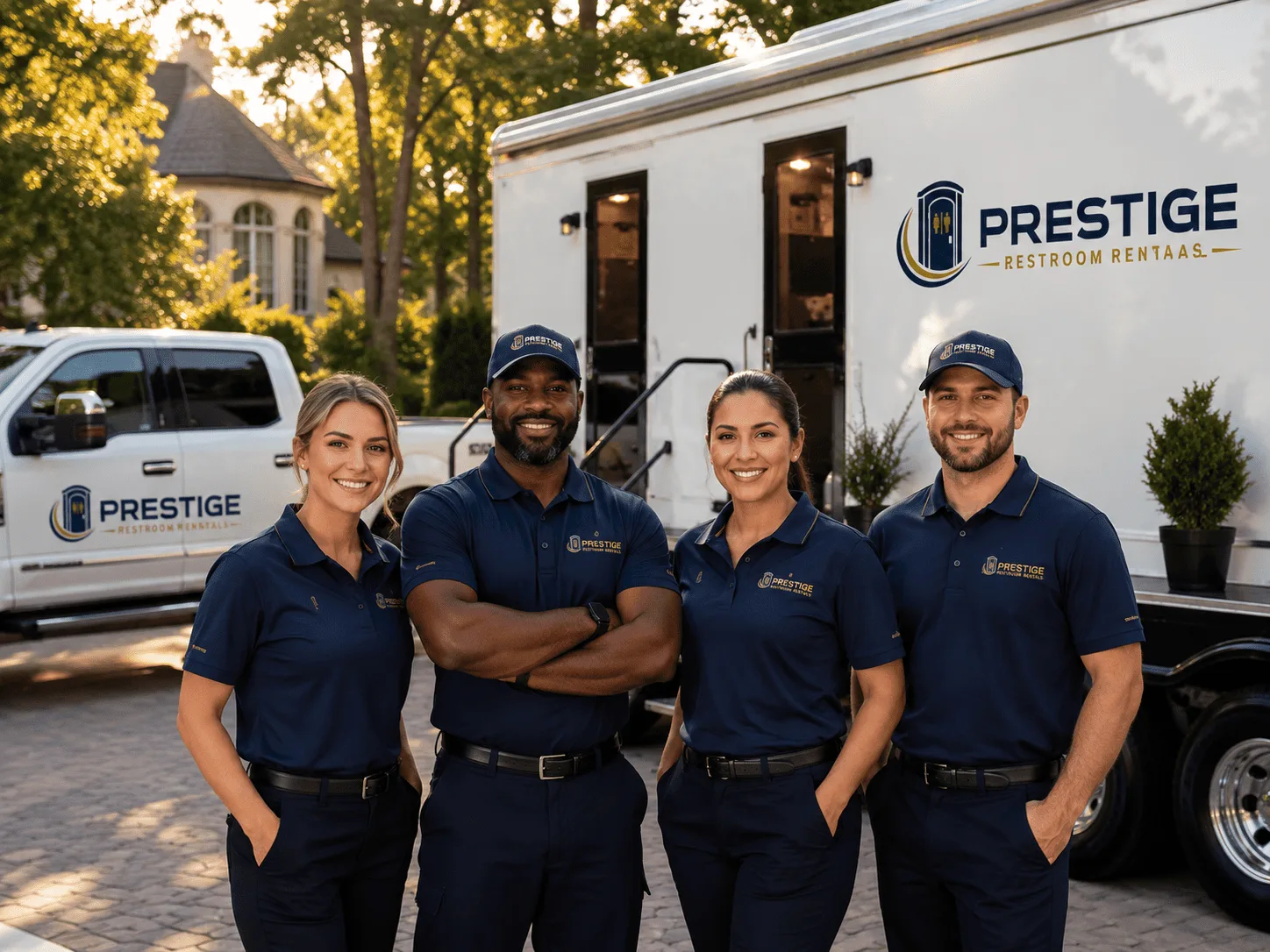 Trusted Luxury Portable Restrooms company in Wortham, TX